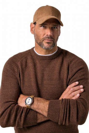 JP1880 853614 Cappellino Marrone - Cappellini - 