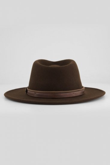 JP1880 853626 Cappello di lana Marrone scuro - Cappelli - 