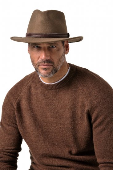 JP1880 853629 Cappello di lana Marrone moka - Cappelli - 
