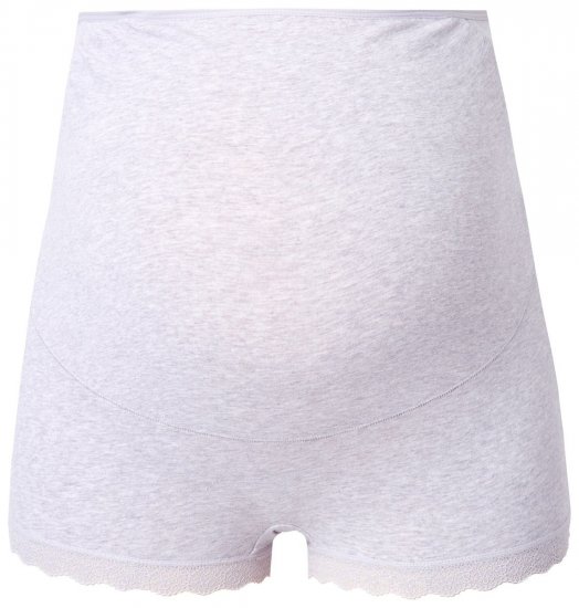 Ulla Popken 853631 Slip premaman con pizzo Grigio melange - Slip - 