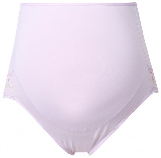 Ulla Popken 853640 Slip premaman con pizzo Rosa antico - Slip - 