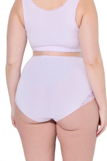 Ulla Popken 853640 Slip premaman con pizzo Rosa antico - Slip - 