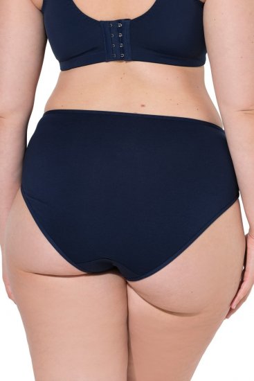 Ulla Popken 853698 Slip con pizzo confezione da 5 Nero - Slip - 