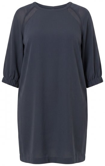 Ulla Popken 853946 Abito con maniche a 3/4 Verde oliva - Abiti - Vestiti per tutte le taglie