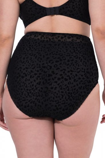 Ulla Popken 854551 Culotte animalier Nero - Slip - 