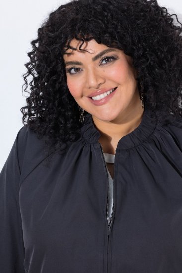 Ulla Popken 854962 Bomber Verde oliva - Giacche - Giacche taglie forti da donna