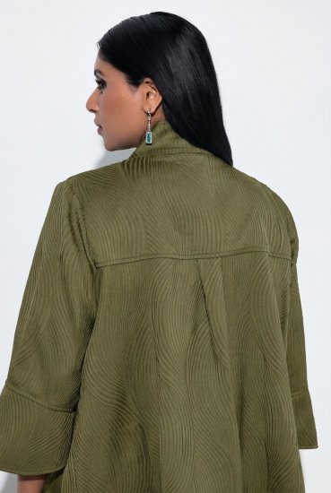 Ulla Popken 855125 Giacca Cachi - Giacche - Giacche taglie forti da donna