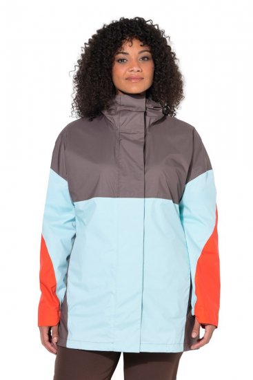 Ulla Popken 855313 Parka Tortora - Cappotti - Cappotti taglie forti da donna