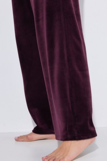 Ulla Popken 856119 Pantaloni da casa Prugna - Pigiami/Loungewear - 