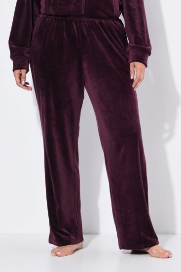 Ulla Popken 856119 Pantaloni da casa Prugna - Pigiami/Loungewear - 