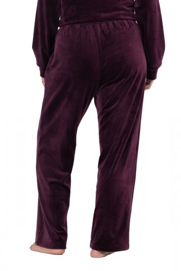 Ulla Popken 856119 Pantaloni da casa Prugna - Pigiami/Loungewear - 