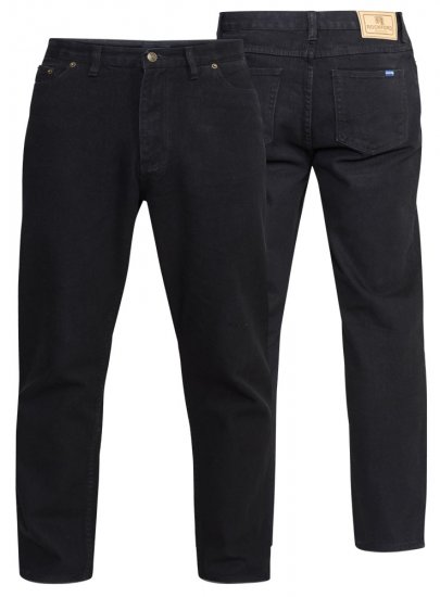 Rockford Comfort Jeans Black TALL SIZES - ABBIGLIAMENTO UOMO MT-6XLT - Taglie Tall Uomo