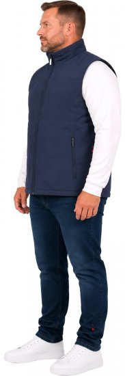 Dobsom Sestri Vest Blu navy - Abbigliamento sportivo & Outdoor - Abbigliamento Sportivo Uomo Taglie Forti