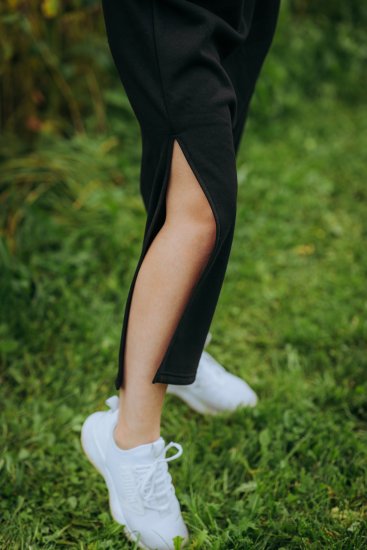 Nora Mikken MARI Maxi Hoodie Dress Black - Felpe & felpe con cappuccio - 