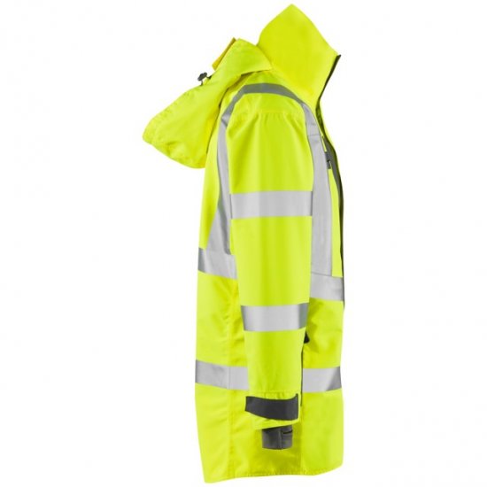 Leo Eastleigh Ecoviz 10K Performance Breathable Anorak Hi-Vis Yellow - Abbigliamento da lavoro - Abbigliamento da Lavoro Taglie Forti Uomo
