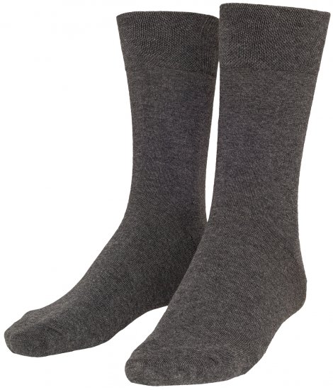 Adamo Aaron Soft-socks Charcoal 3-pack - Intimo & costumi da bagno - Intimo Taglie Forti Uomo