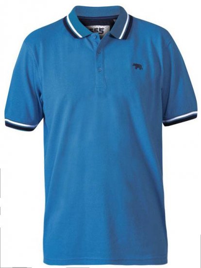 D555 Allante 2 Pique Polo Royal Blue - Polo - Polo Uomo Taglie Forti