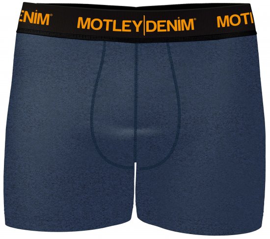 Motley Denim Amsterdam Boxershorts Dark Indigo 2-pack - Intimo & costumi da bagno - Intimo Taglie Forti Uomo
