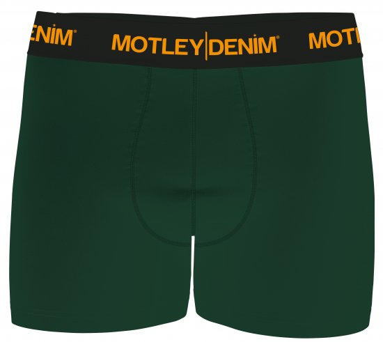 Motley Denim Amsterdam Boxershorts Racing Green 2-pack - Intimo & costumi da bagno - Intimo Taglie Forti Uomo