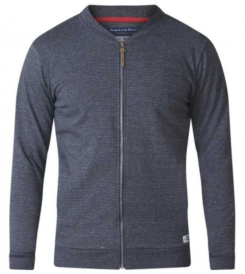 D555 Arnie Sweatshirt With Pocket Charcoal - Felpe & felpe con cappuccio - Felpe & Felpe con Cappuccio Uomo Taglie Forti