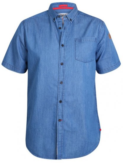 D555 Arnold Denim Shirt - Camicie - Camicie Taglie Forti Uomo