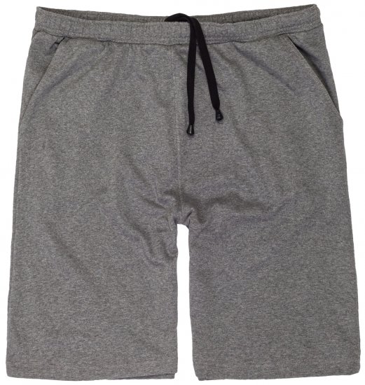 Adamo Athen Sweatshorts Grey - Pantaloni & pantaloncini tuta - Pantaloni Tuta Uomo Taglie Forti