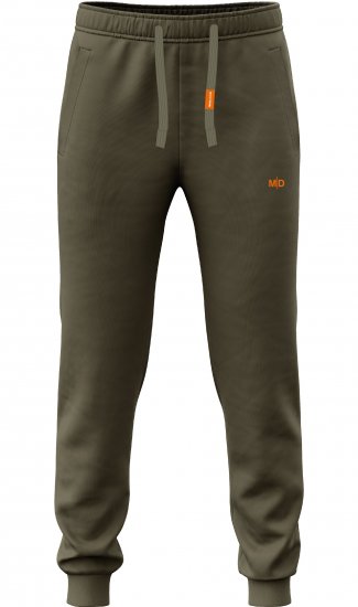 Motley Denim Berlin Sweatpants Dark Khaki - Pantaloni & Pantaloncini Tuta - Pantaloni Tuta Uomo Taglie Forti