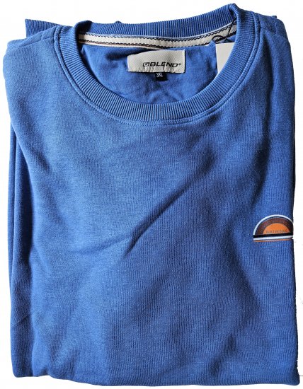 Blend 5055 Sweatshirt Delft - Felpe & felpe con cappuccio - Felpe & Felpe con Cappuccio Uomo Taglie Forti