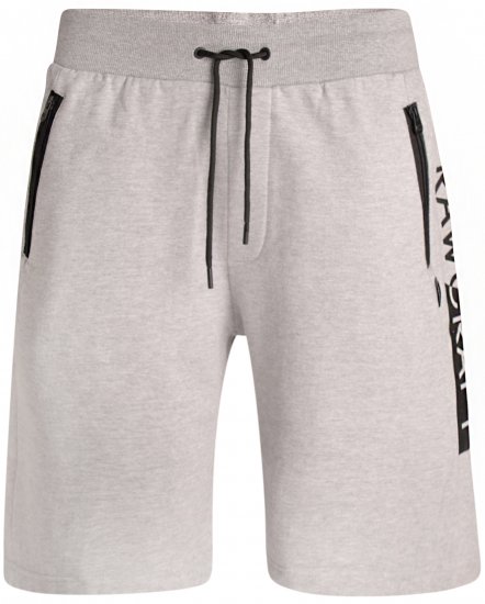 Rawcraft Bradfield Jersey Shorts Grey - Pantaloni & pantaloncini tuta - Pantaloni Tuta Uomo Taglie Forti
