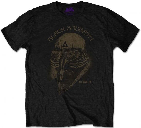 Black Sabbath US Tour -78 T-shirt - Magliette - Magliette Uomo Taglie Forti
