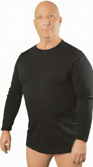 20 Nodi Carbino Long Sleeve Sport T-Shirt Black - Magliette a manica lunga - Magliette a manica lunga taglie forti