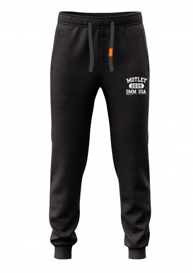 Motley Denim Cork Sweatpants Black - Pantaloni & pantaloncini tuta - Pantaloni Tuta Uomo Taglie Forti