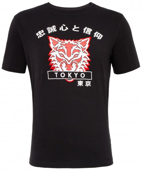 Loyalty & Faith Cracker T-shirt Black - Magliette - Magliette Uomo Taglie Forti