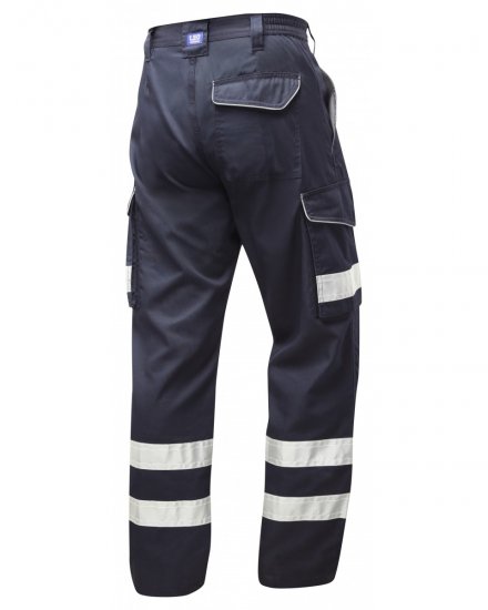 Leo Ilfracombe Cargo Pants Navy - Abbigliamento da lavoro - Abbigliamento da Lavoro Taglie Forti Uomo