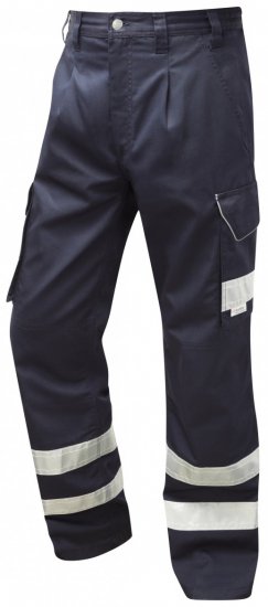 Leo Ilfracombe Cargo Pants Navy - Abbigliamento da lavoro - Abbigliamento da Lavoro Taglie Forti Uomo