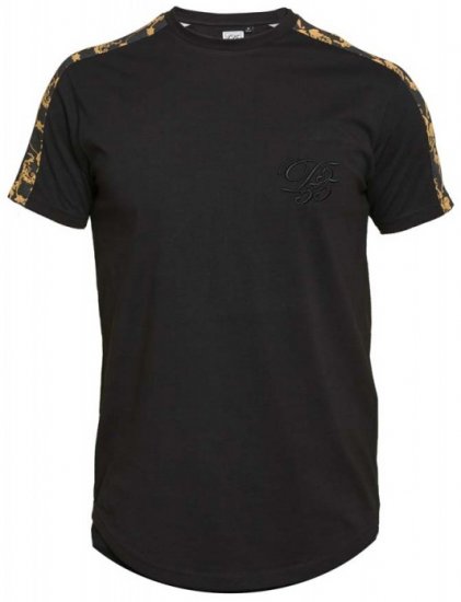 D555 Damien Couture T-shirt Black - Magliette - Magliette Uomo Taglie Forti