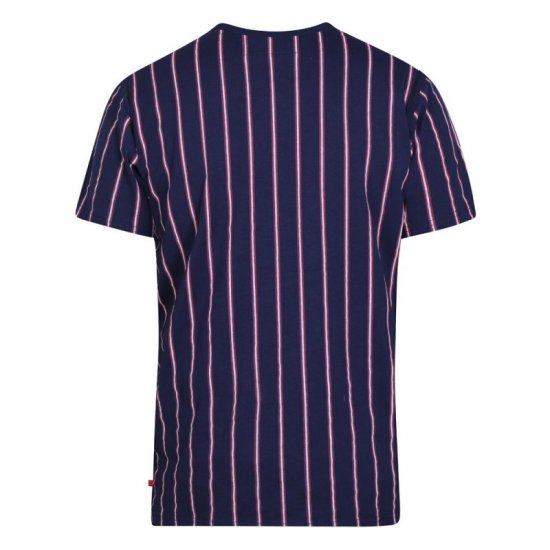 D555 Davis T-shirt Navy - Magliette - Magliette Uomo Taglie Forti