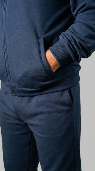 20 Nodi Ostro Stretch Fleece Cotton Tracksuit Navy - Tute da ginnastica - 