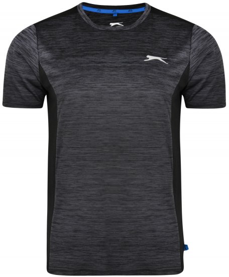 Slazenger Drew T-shirt Black - Magliette - Magliette Uomo Taglie Forti