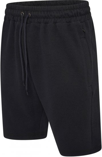 kam Jeans 3311 Raised Dobby Jersey Shorts - Navy - Pantaloni & pantaloncini tuta - Pantaloni Tuta Uomo Taglie Forti