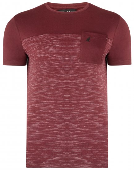 Kangol Elbrus T-shirt Red - Magliette - Magliette Uomo Taglie Forti