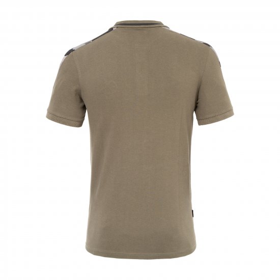 Loyalty & Faith Element Polo Khaki - Polo - Polo Uomo Taglie Forti