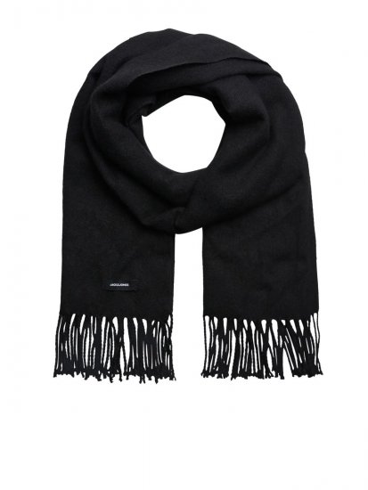 Jack & Jones Solid Sciarpa Nero - Sciarpe - 