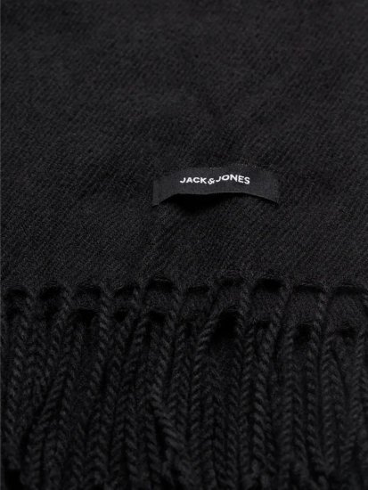 Jack & Jones Solid Sciarpa Nero - Sciarpe - 