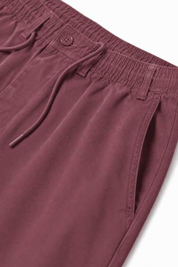 Espionage ST019AC Pantaloncini da Rugby Elasticizzati Malva - Shorts - Pantaloncini Uomo Taglie Forti