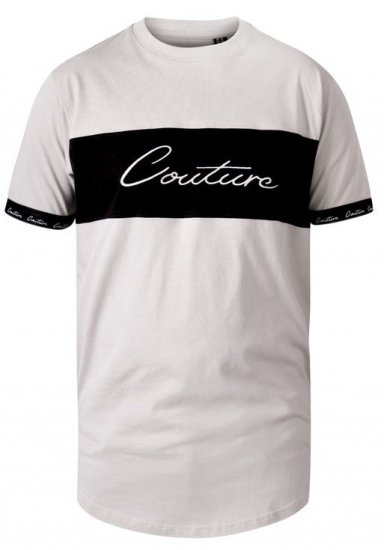 D555 Falcon T-Shirt With Embroidery Stone - Magliette - Magliette Uomo Taglie Forti