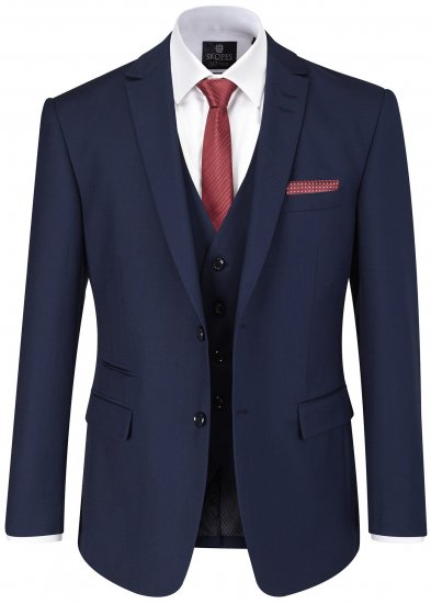 Skopes Kennedy Suit jacket Royal Blue - Abiti - Abiti da Uomo Taglie Forti