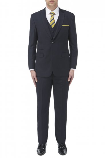 Skopes Madrid Suit jacket Navy - Abiti - Abiti da Uomo Taglie Forti