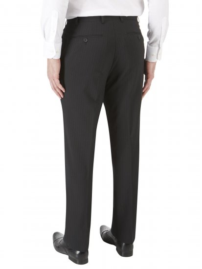 Skopes Darwin Suit pants Black Stripe - Jeans & pantaloni - Jeans & Pantaloni Uomo Taglie Forti