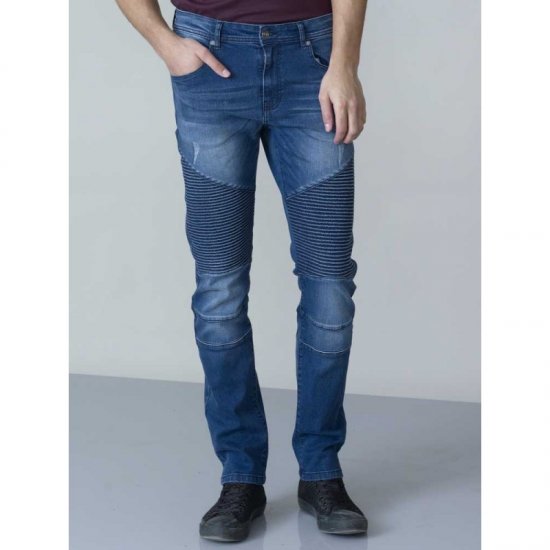 D555 Abrams Biker Style Jeans - Jeans & pantaloni - Jeans & Pantaloni Uomo Taglie Forti